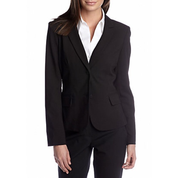 Calvin Klein Jackets & Blazers - NWT Calvin Klein Black 2 Button Jacket